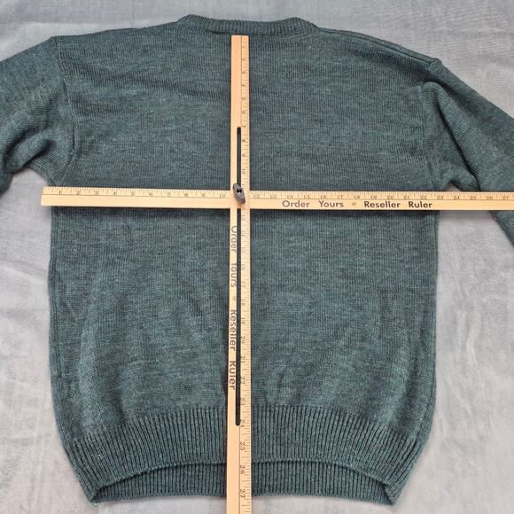 Vtg Embroidered Winter Ski Theme Sweater Buckingham 90's Boho Retro Ski Men's XL - Picture 5 of 7